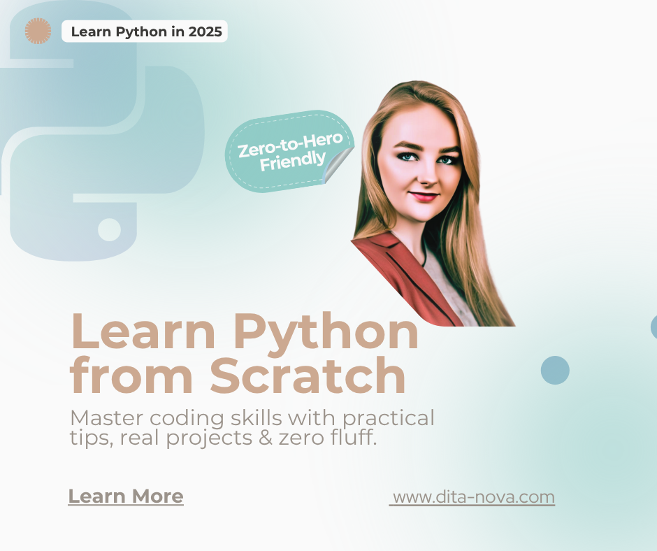 Learn Python from Scratch in 2025: A Beginner-Friendly Roadmap with ...