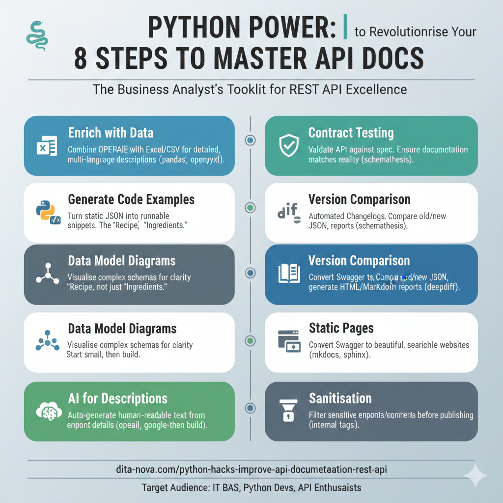 Improve your API Documentation tips for Python lovers.